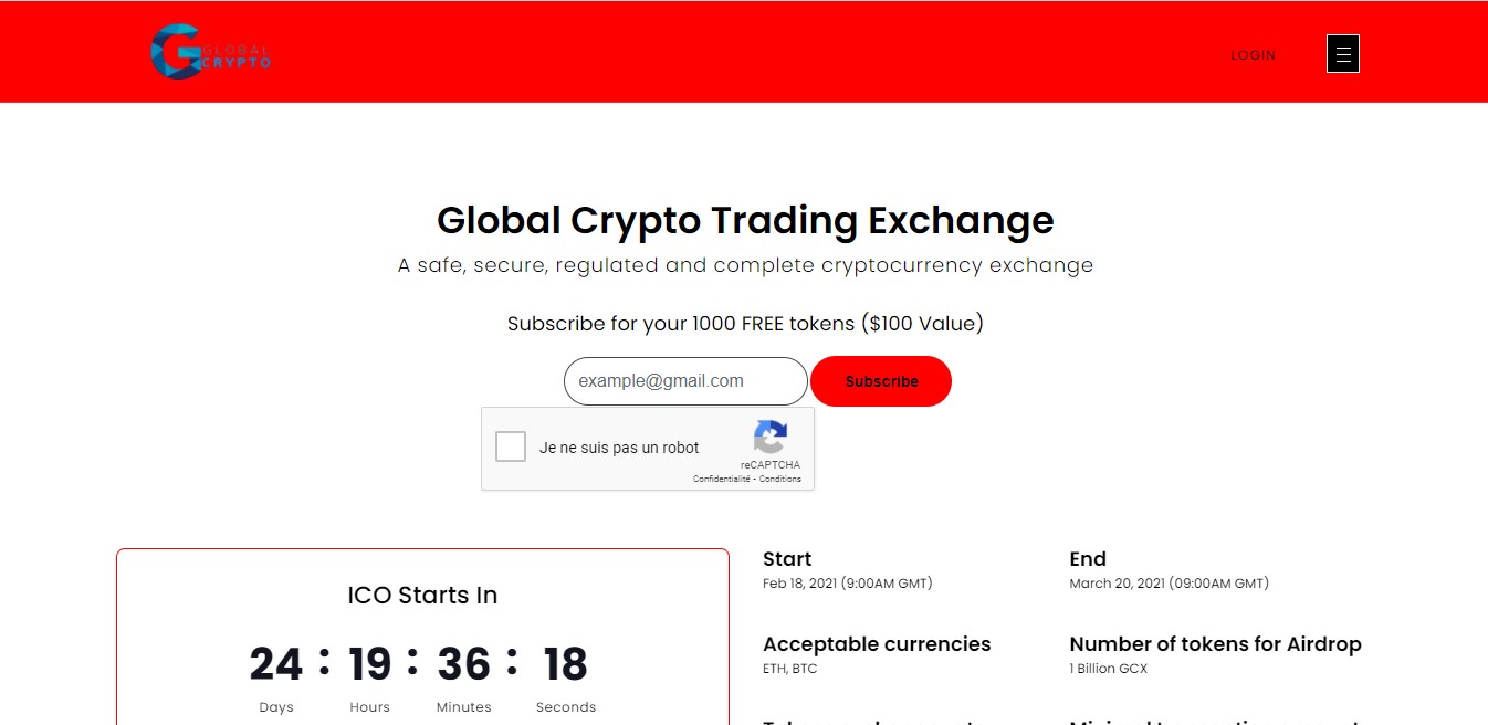 Globalcrypto.exchange ou la définition d’une stratégie d’arnaque mal ficelée