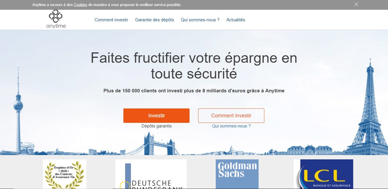 Pourquoi nous recommandons de ne pas investir sur Anytime-private.fr ?