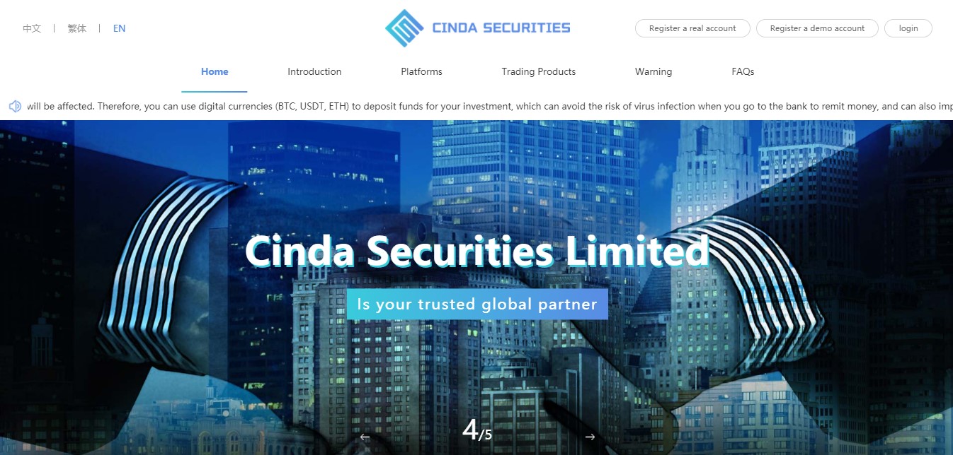 La FSMA met en garde contre Cindia-securities.com