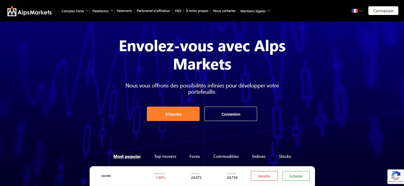 Alpsmarkets.com rêve de faire de vous une victime d’arnaque