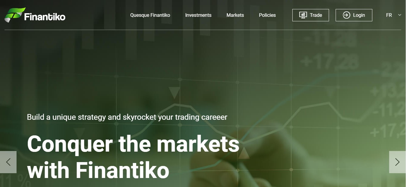 Finantiko.net, un site de trading (bien) bâclé