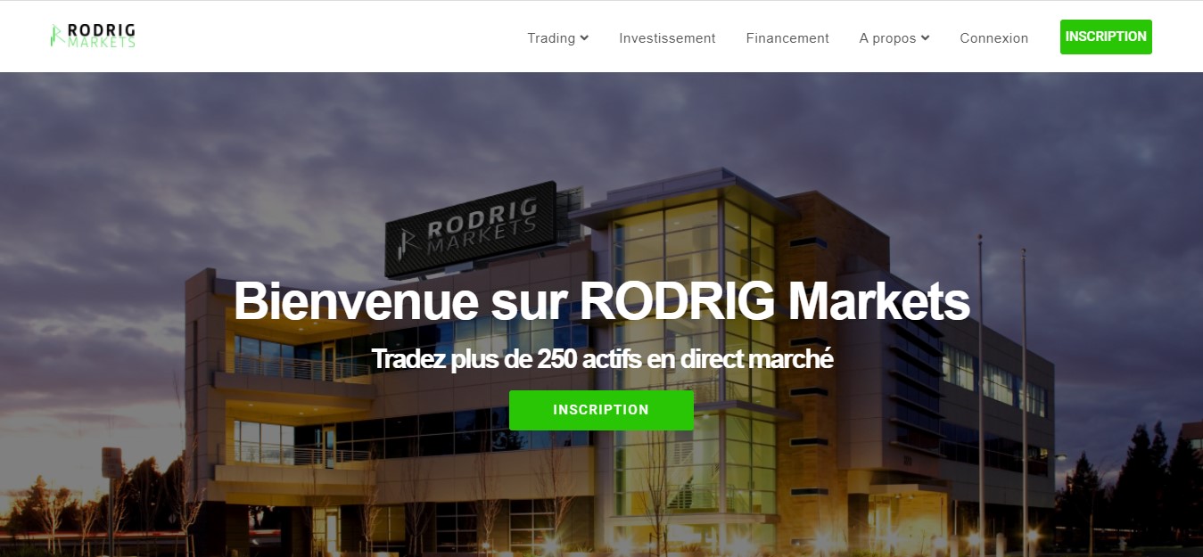 Rodrig Markets, une entreprise imaginaire derrière Rodrigmarkets.com