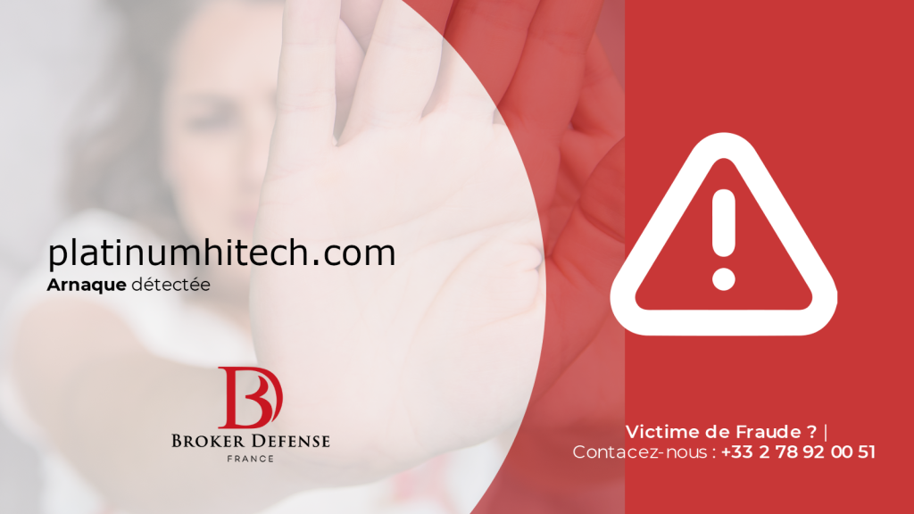 platinumhitech broker defense avocats fraude litige financier abus de confiance courtier trading aide victime argent perdu