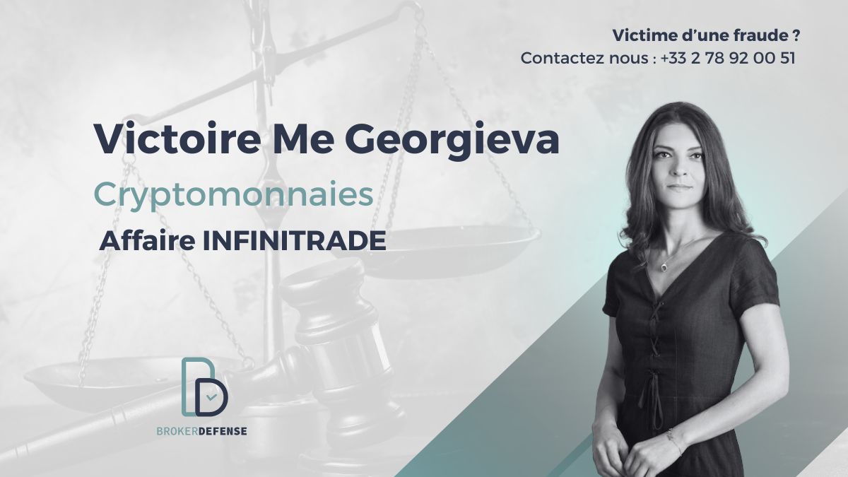 Victoire en cryptomonnaie Me Georgieva contre Infinitrade