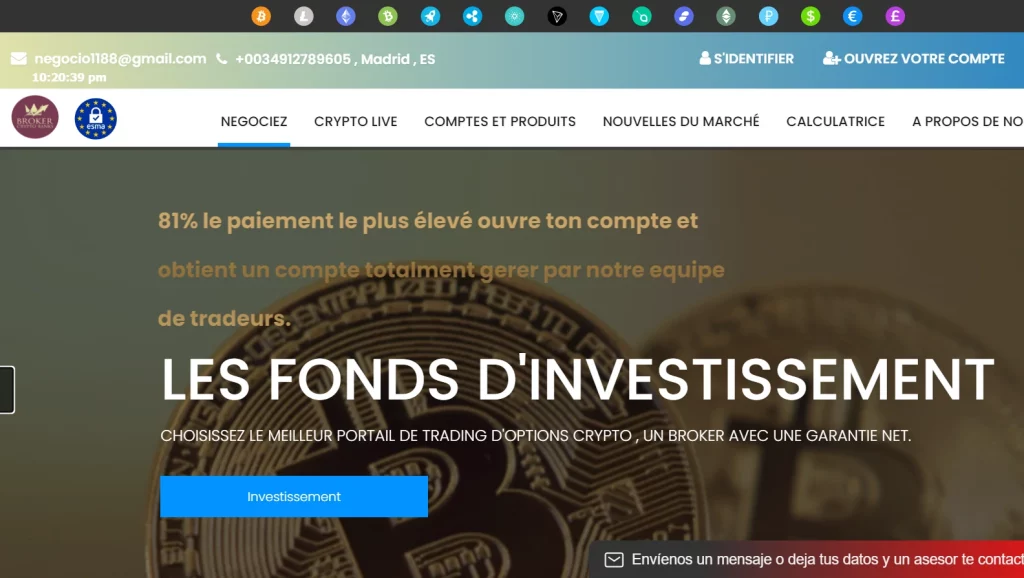 Bancodecryptos, arnaque en ligne