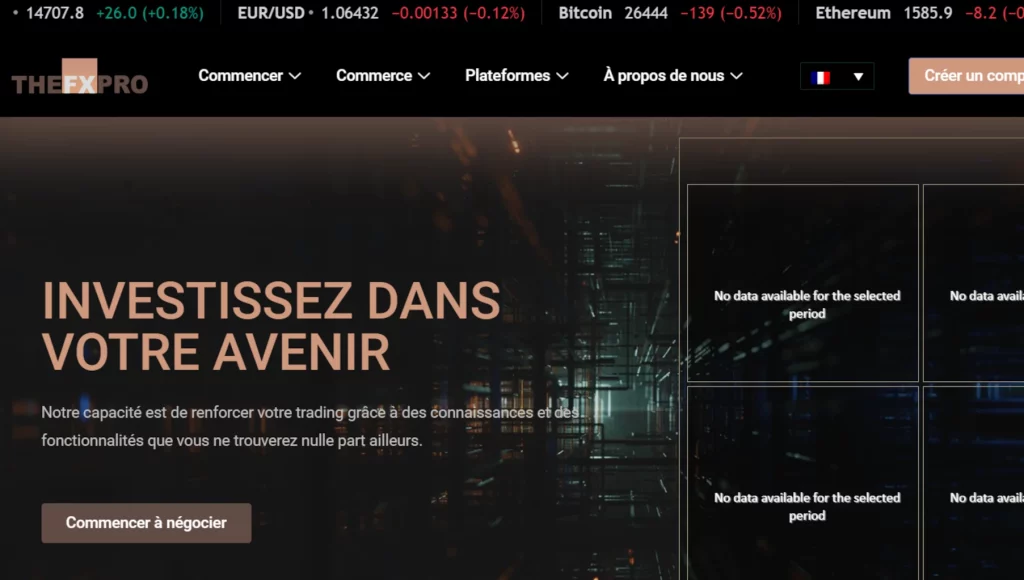 Thefxpro, l'escroquerie qui pense à l'avenir