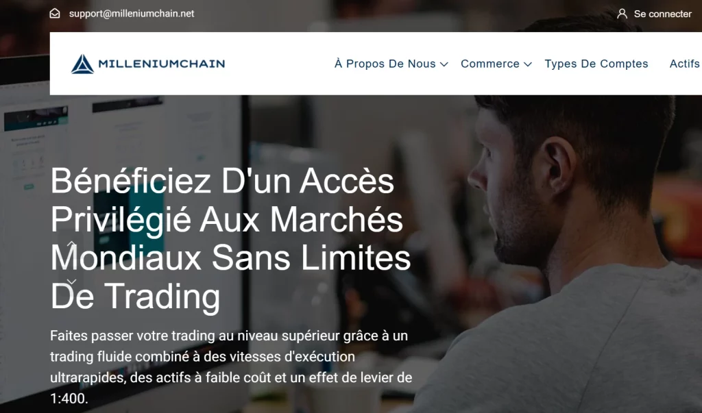 Milleniumchain, arnaque en ligne