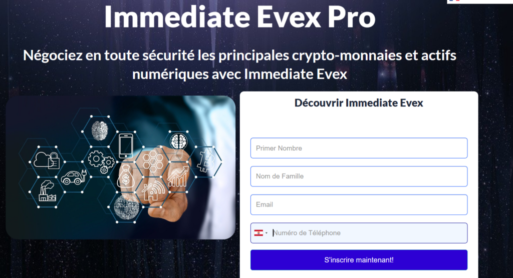 Utilisateur concentré analysant des données de trading sur ImmediateEvex.co, soupçonné de fraude