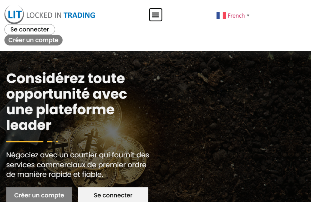 Images de bitcoins sur le site Locked In Trading