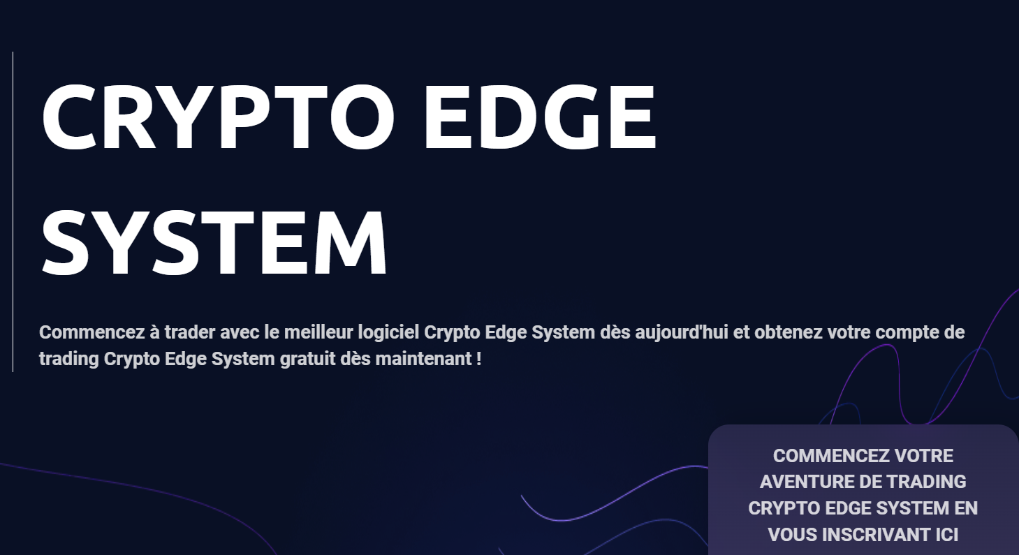 algorithmes de trading de Crypto Edge System