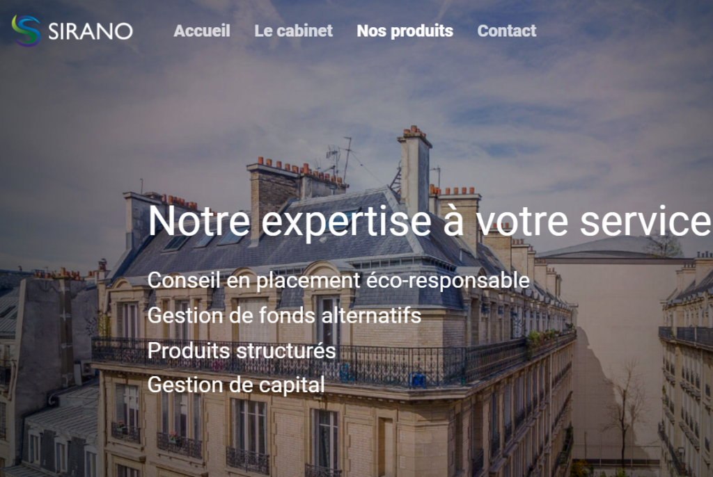 irano-Gestion.com, utilisant des informations usurpées pour créer une fausse impression de légitimité