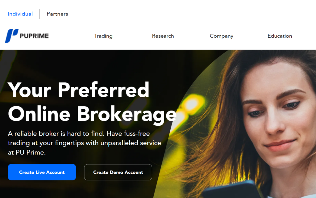 PuPrime, un site de trading douteux