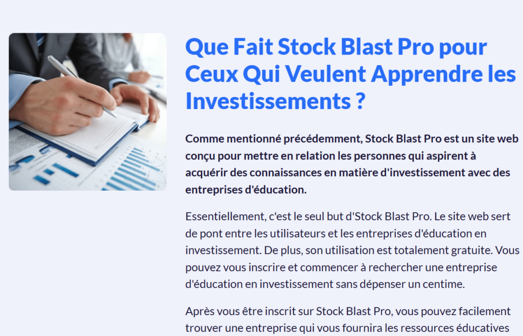 noms de sociétés incohérents sur Stock Blast Pro