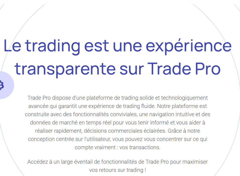 plateformes de trading non régulées comme Trade Pro Io