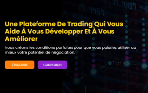 Plateforme Trade Room 24 – Aperçu du site sans mentions légales