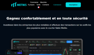 site Metiks sans vérification de légitimité