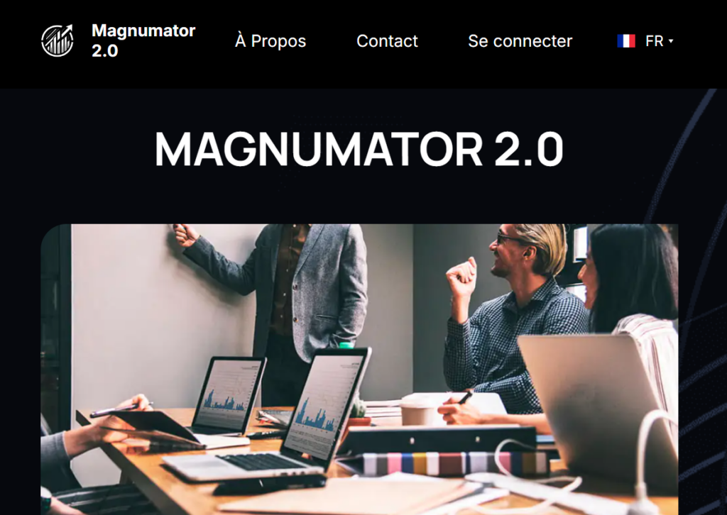 Magnumator, un site promotionnel douteux