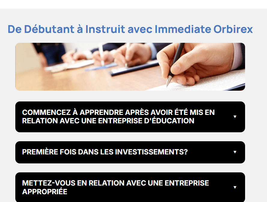 Avis sur Immediate Orbirex - Analyse des risques pour les investisseurs