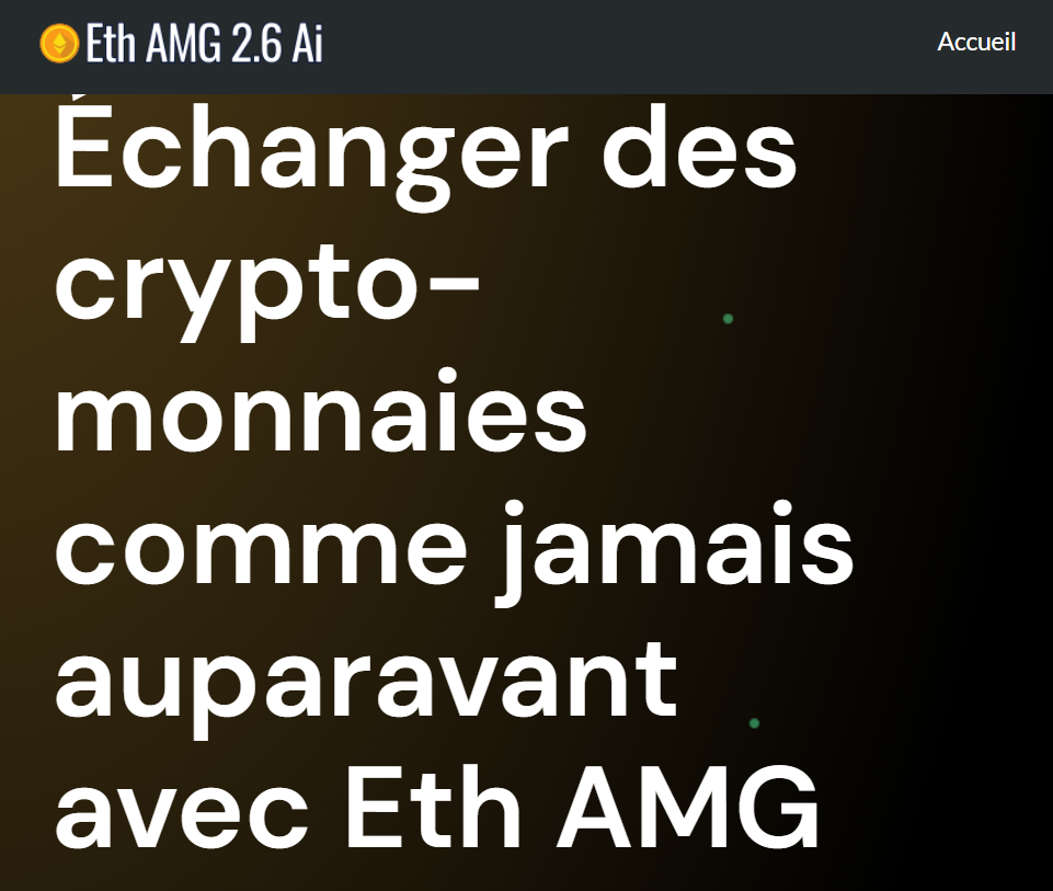 Eth AMG avis - analyse complète d’une plateforme de trading IA