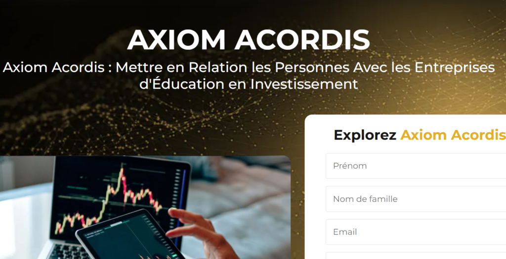 investissement illustrant Axiom Acordis