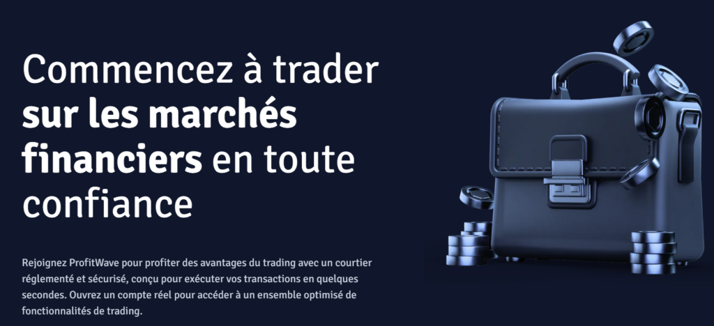 ProfitWave - Plateforme de trading en ligne