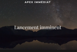 Capture d'écran du site Immediate Apex