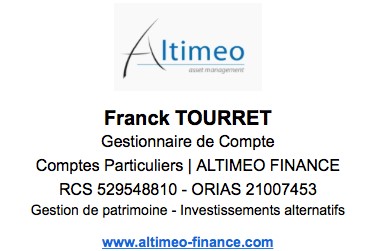 Les informations que l’escroc derrière le nom Franck Tourrret utilise. C’est un usurpateur d’identité qui se cache en arrière-plan de Altimeo-finance.com.